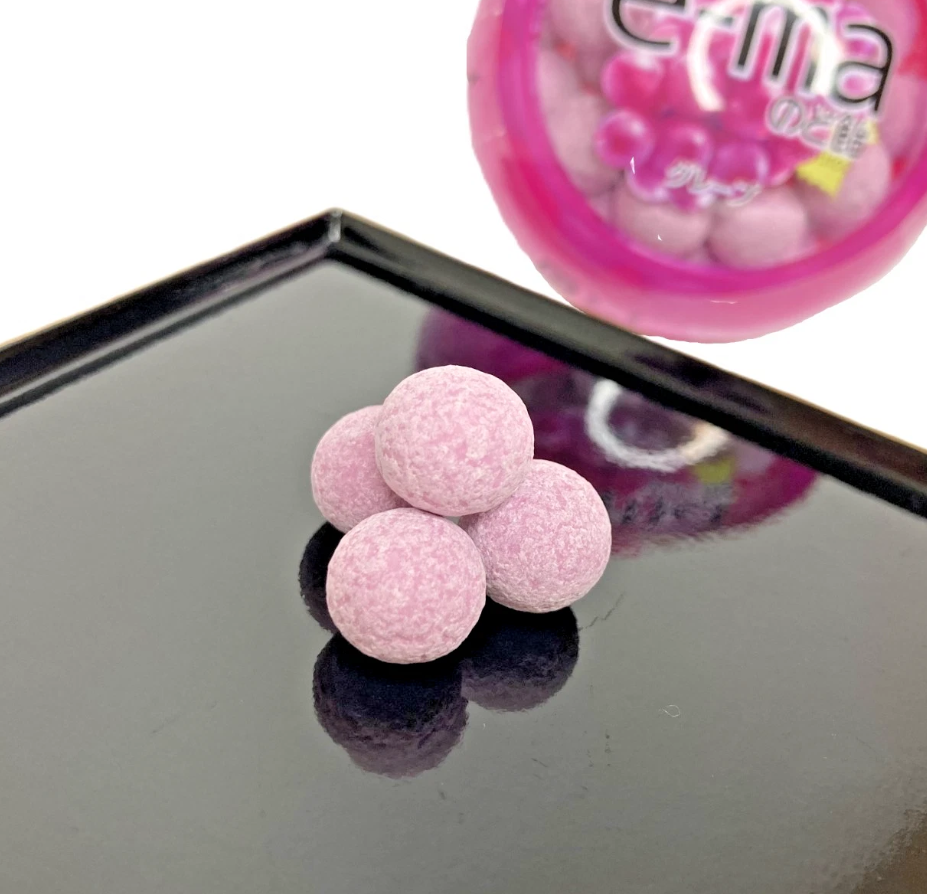 UHA Ema Throat Lozenges Grape Flavor - 33g X 3 packs