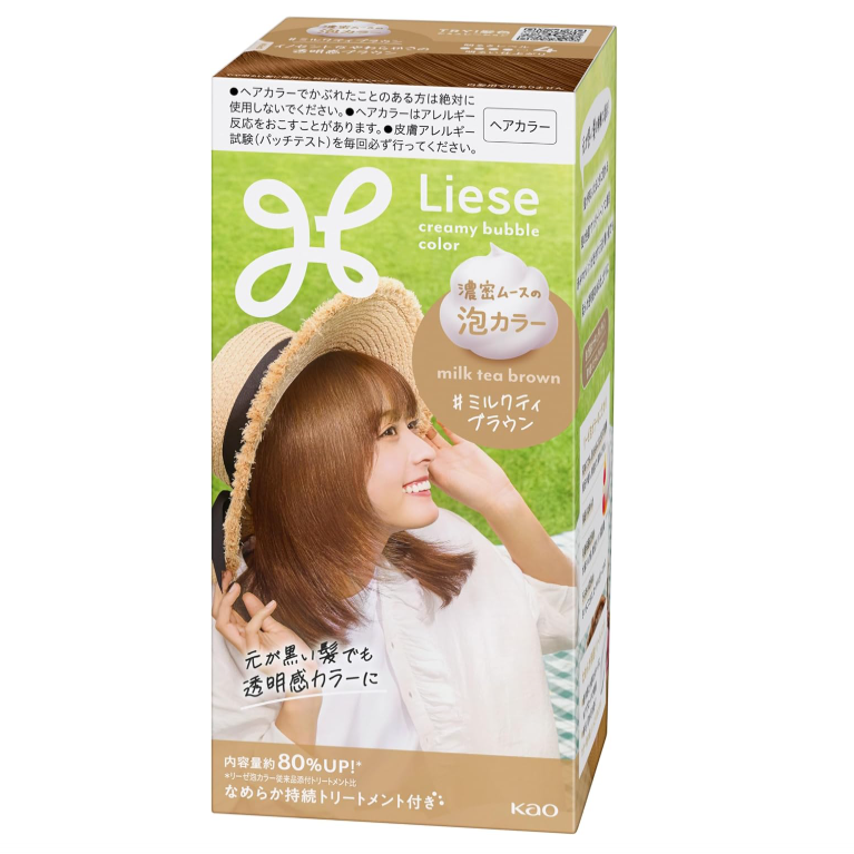 Liese Kao Bubble Hair Color - Milk Tea Brown