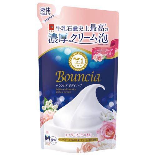 Cow Bouncia Body Soap Airy Bouquet Scent Refill 360ml (2 pack)
