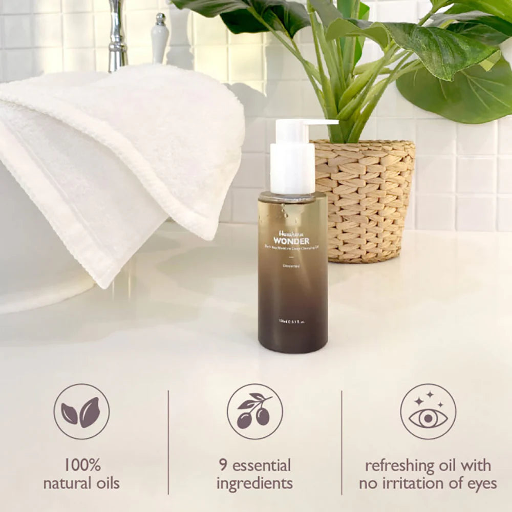 HARUHARU Wonder Black Rice Moisture Cleansing Oil, 150ml