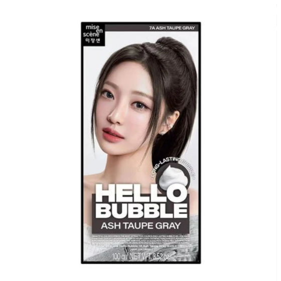 Mise En Scene Hello Bubble 7A Ash Taupe Gray 100g