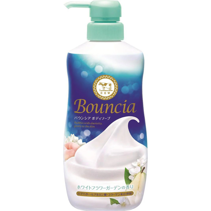 Bouncia Body Soap White Flower Garden Fragrance 480ml