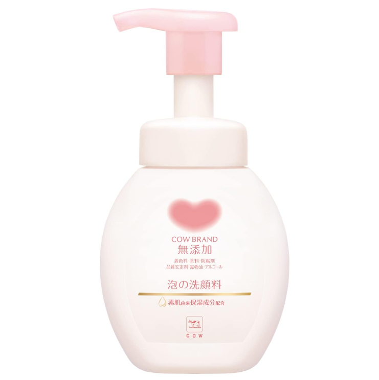 Cow Brand Additive Free Foaming Facial Wash 160ml