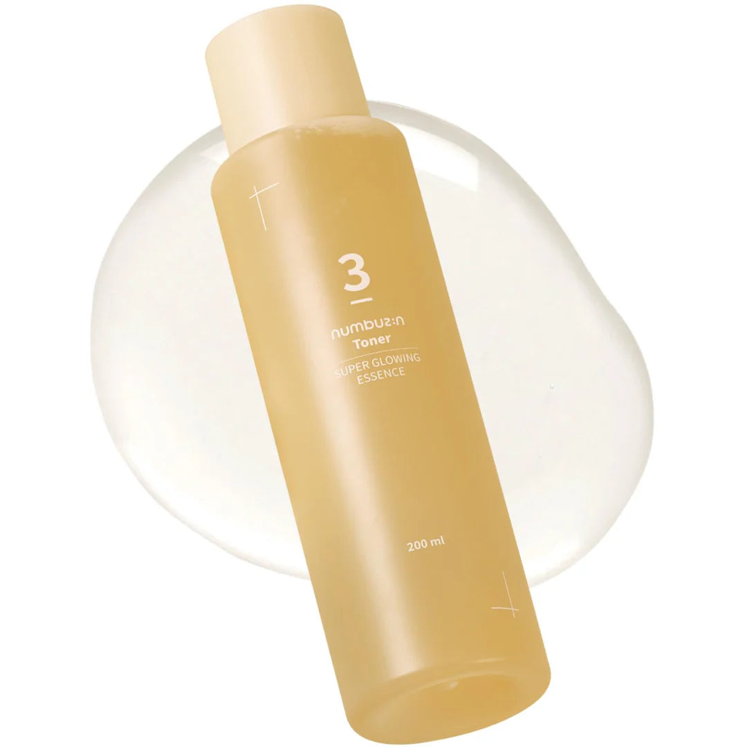 Numbuzin No.3 Super Glowing Essence Toner, 200ml (6.76 fl.oz)