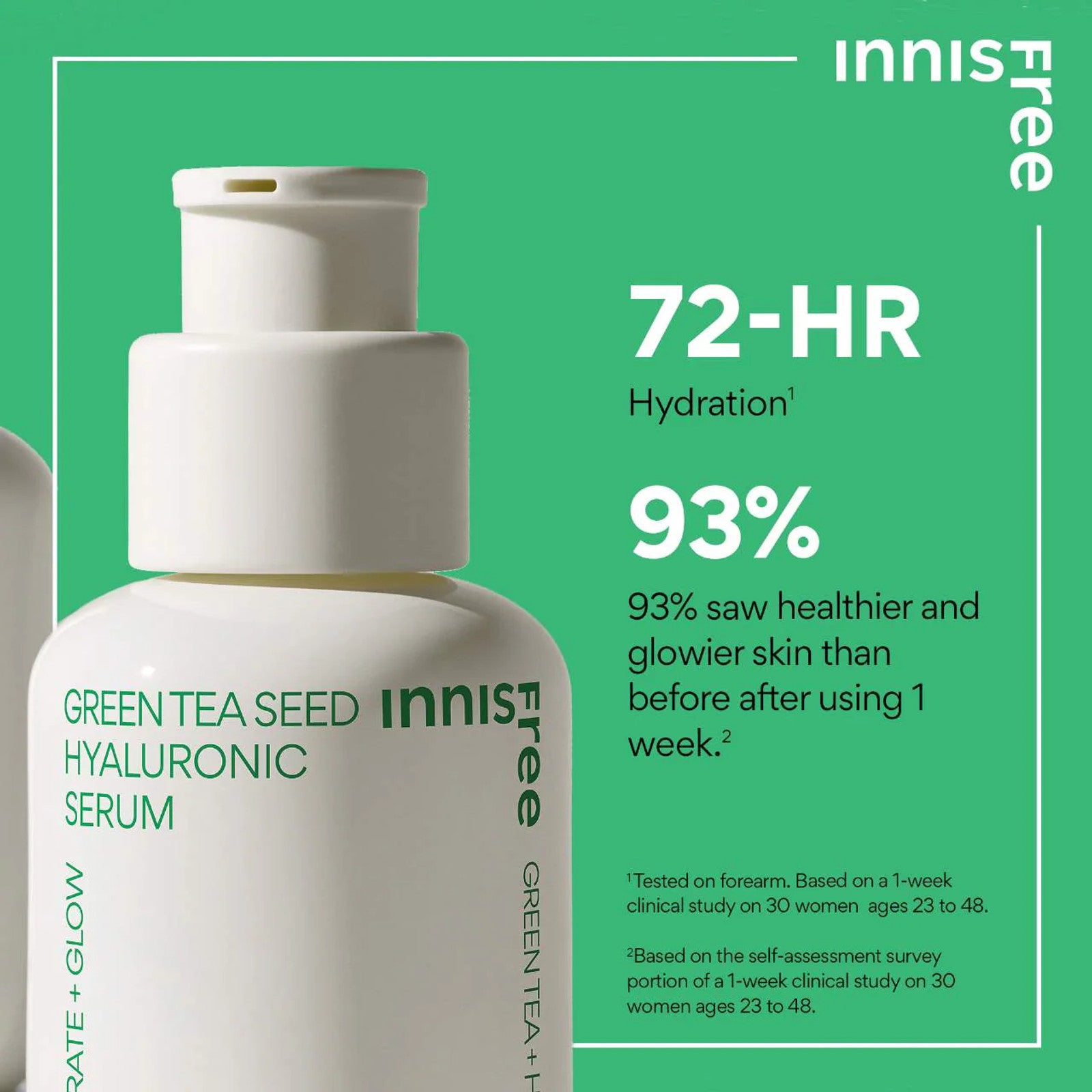 Innisfree Green Tea  Seed Hyaluronic Serum 80ml