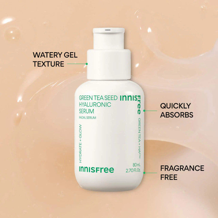 Innisfree Green Tea  Seed Hyaluronic Serum 80ml