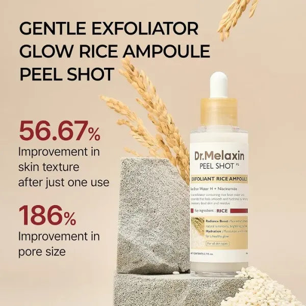 Dr.Melaxin Peel Shot Glow White Rice Ampoule 80ml