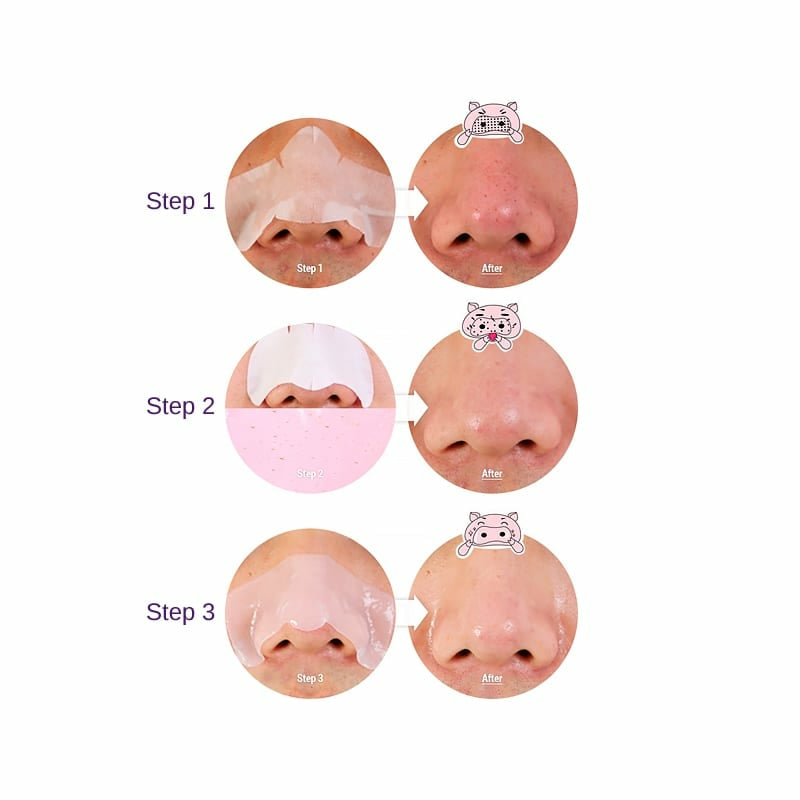HOLIKA HOLIKA - Pig Clear Black Head 3-Step Kit
