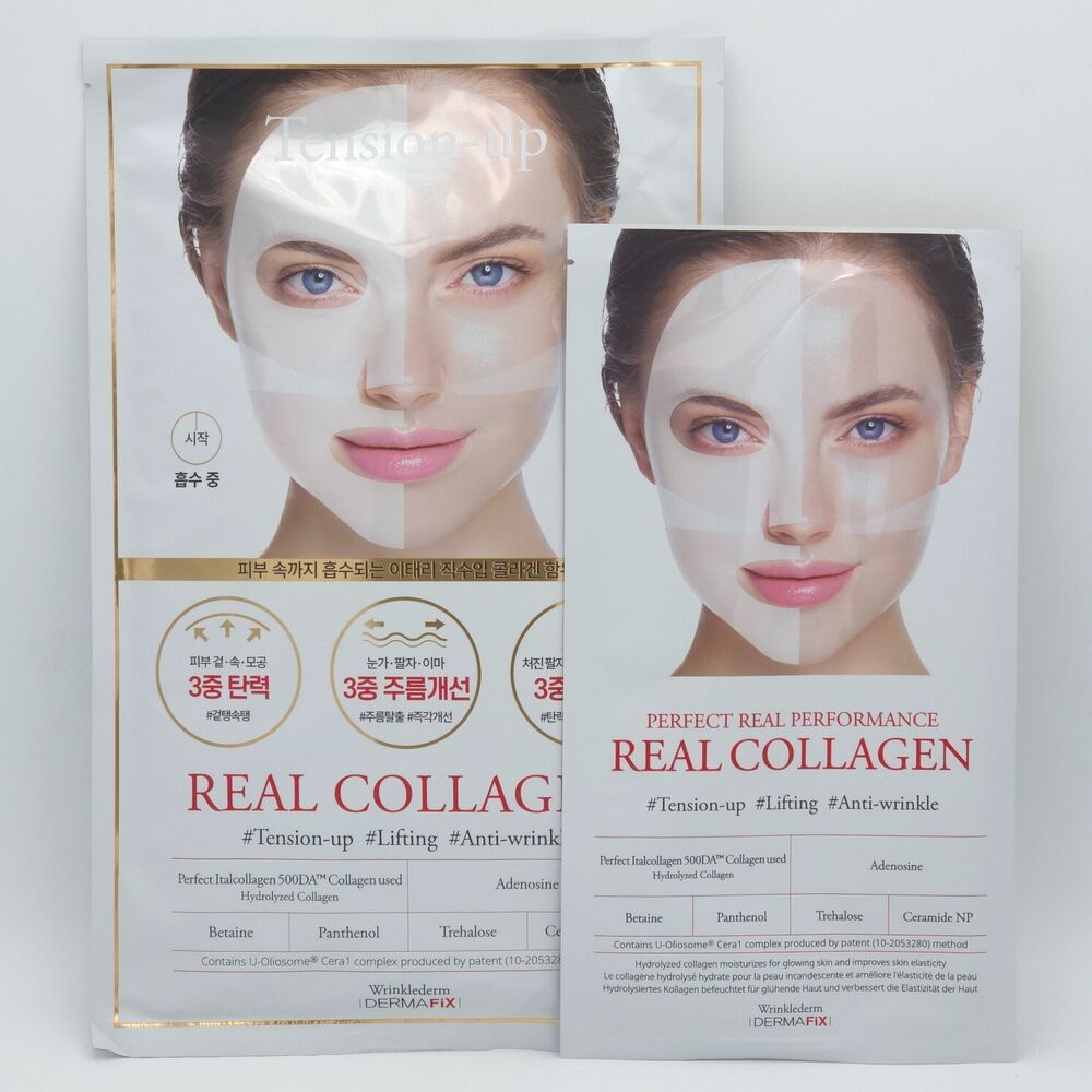 DERMAFIX Collagen Mask Lifting & Firming,8-Pack