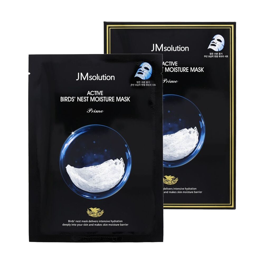 JM Solution Active Bird's Nest Moisture Mask 10-Pack