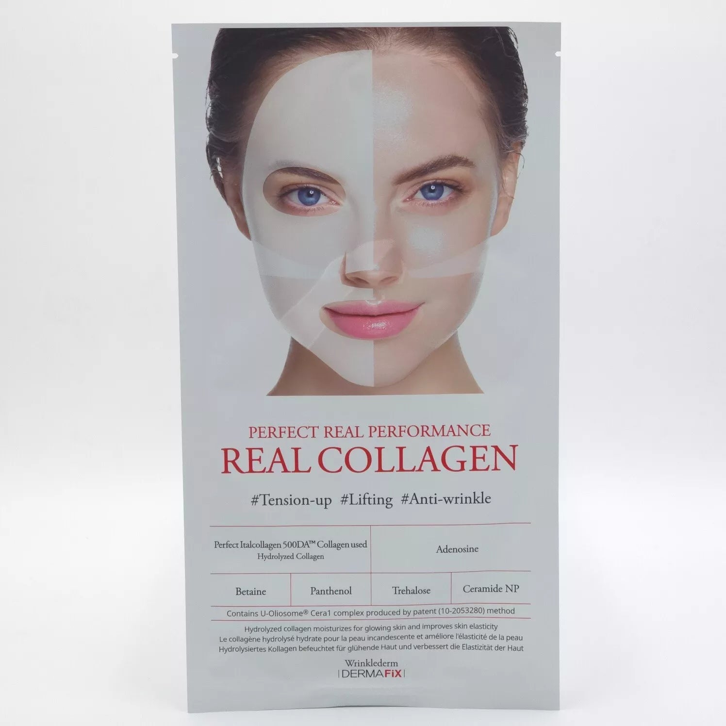DERMAFIX Collagen Mask Lifting & Firming,8-Pack