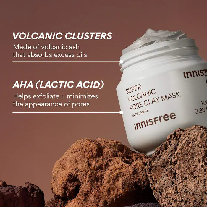 INNISFREE Super Volcanic Pore Clay Mask, 100ml