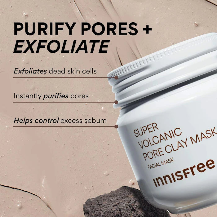 INNISFREE Super Volcanic Pore Clay Mask, 100ml