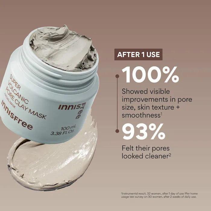INNISFREE Super Volcanic Pore Clay Mask, 100ml