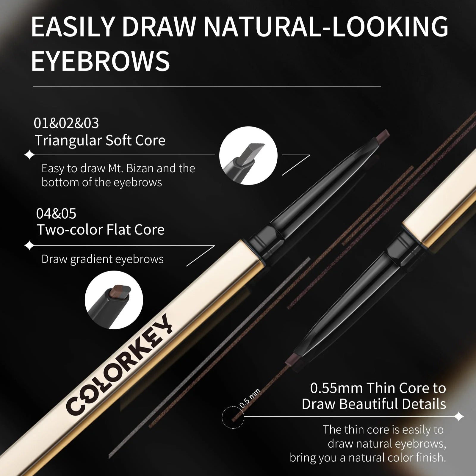 COLORLEY Sketch Eyebrow Pencil 03 Star Gray