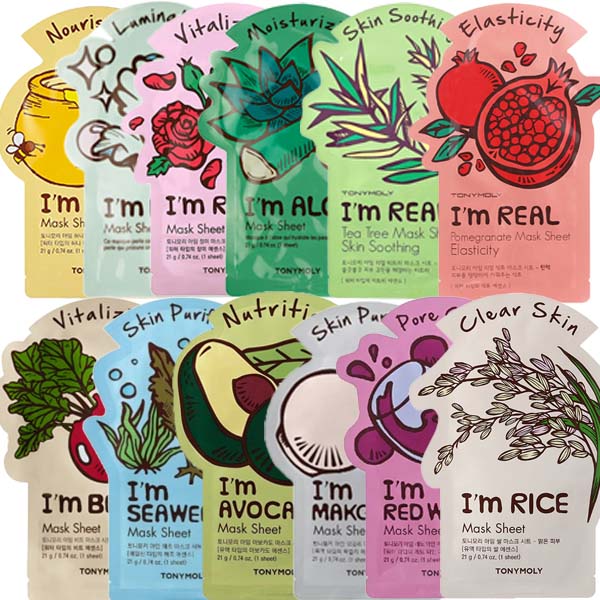 Tonymoly I AM MASK Series 12 PCS In One Set