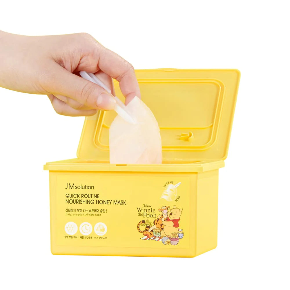 JM Solution Mask Disney Quick Routine Nourishing Honey,30 Pieces